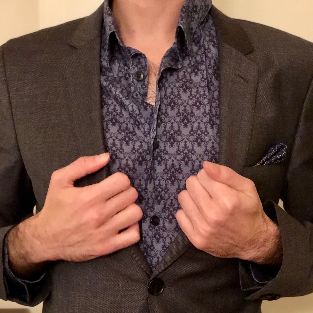 👑 Versace Collection men’s shirt size 15.5